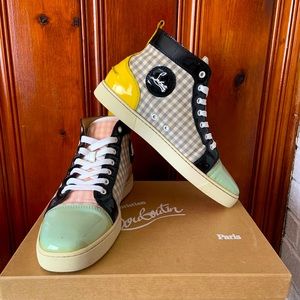 Christian Louboutin Louis Flat Pat/multi EU 43